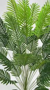 1 Cây Cọ Nhân Tạo Lớn 128CM Màu Xanh Nhiệt Đới 24 Lá Cành Monstera Giả Nhựa Cây Giả Trang Trí Nội Thất Nhà Cửa