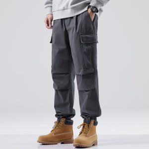 Hansca | Multi-Pocket American Casual Cotton Quality Jogger Pants