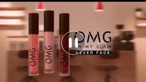 OMG OH MY GLAM MATTE KISS LIPCREAM 3.5 gr 15 Warna Lengkap