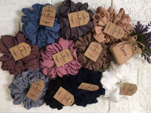 SCRUNCHIE PREMIUM BY CLARISSA / IKAT RAMBUT BY CLARISSA / CEPOL HIJAB CLARISSA