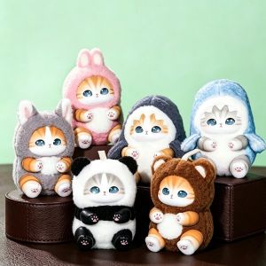 Bandai | New High Value Cute Shark Cat Series Surprise Blind Boxvinylplush Bagpendant Birthday Gifts for Children and Adults Mistery Box