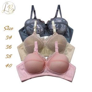 Bra (6Pcs Warna Campur) Bh Wanita Dewasa Bahan Lembut & Melar Beha Busa Sedang Tidak Ada Kawat