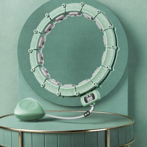Smart Counting Waist Slimming Weighted Hoop