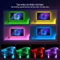 ColorRGB 5050 Dây Đèn LED Ánh Sáng USB 5V Ruy Băng Linh Hoạt Bluetooth Ứng Dụng Điều Khiển Đèn Nền TV Với 16 Triệu Màu Chip SMD5050. 