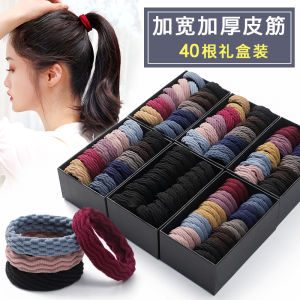 Thickened No-Seam Hair Ties for Women High Elasticity Durable Hair Bands Korean Style Fashionable Hair Accessories