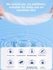 MONLEYTA | Pure Cotton Face Towel Disposable Thickened Soft Towel Facial Cleansing Towel Official Flagship Store Authentic Product