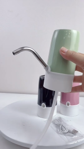 เครื่องกดน้ำดืมอัตโนมัติ รุ่น TSM-S02  ชาร์จไฟ USB เครื่องปั้มน้ำดืมอัตโนมัติ ไร้สายอัจฉริยะ กดน้ำ เครื่องกดน้ำ