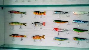 Prakan EOSM เหยื่อปลอม เหยื่อตกปลา 107pcs ฮาร์ดล่อชุดในกล่อง เหยื่อปลอมตกปลา ชุดเหยื่อปลอม อุปกร