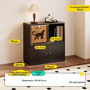 MEISD | Childrens Steel Storage Cabinet 8-grid
