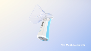 Dr.isla เครื่องพ่นยาเด็ก LED หน้าจอแสดงผลดิจิตอล มีค่าใช้จ่าย Nebulizer Ultrasonic MESH USB หอบหืดแบบพกพาสำหรับเด็กและผู้ใหญ่ เครื่องพ่นยา N10