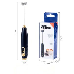 Máy Đánh Trứng Cầm Tay Sạc USB Một Đầu Có Thể Điều Chỉnh Tạo Bọt Sữa Khuấy Cà Phê Máy Trộn Thực Phẩm Dụng Cụ Nhà Bếp Cần Thiết