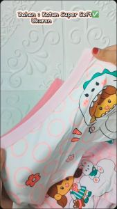 FYW311 Random 5 Pcs Celana Dalam Anak Perempuan Celana Dalam Boxer Anak Perempuan Motif Bahan Katun