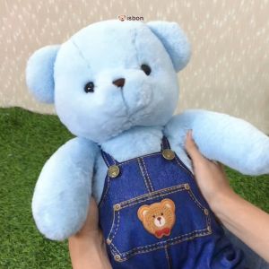 ISTANA BONEKA Sit Bear LILO Baju Overoll Bahan Premium Cocok Untuk Hadiah Mainan Anak
