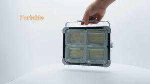 Lampu Solar Flood Light Emergency SUNPRO SL-109 200 Watt | Lampu Tenaga Surya 12.000mAh Super Awet Sistem Otomatis Dilengkapi Dengan Power Bank + Solar Panel / Lampu Solar Emergency / Lampu Tenaga Matahari | Gallery Audio