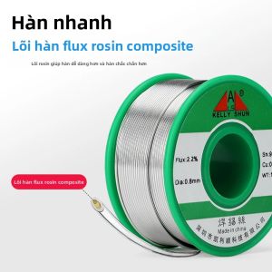 Dây Hàn Không Chì Kellyshun 100/50G Lõi Nhựa Thông Độ Tinh Khiết Cao Sn99.3Cu0.7 Đường Kính 0.5/0.6/0.8/1.0/1.2mm Dùng Cho Điện Tử