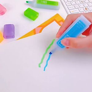 Bút highlight nhớ dòng dạ quang–bút đánh dấu bút hilighter cho học sinh 6 màu