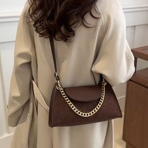 กระเป๋าใต้วงแขนผู้หญิง กระเป๋าสะพายข้างผู้หญิง ซิปโลหะ หนัง พร้อมจัดส่ง