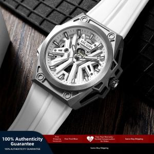 Automatic See-through Mechanical Mens Watch