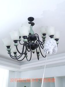 Kemoceng Teleskopik Microfiber Fleksibel 280cm Alat Pembersih Plafon Debu Rumah Mobil Bisa di Tekuk