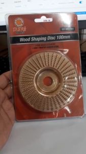 (BGH) Mata Gerinda Kayu Parut /Wood Shaping Disc 100mm (Flat)