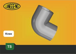 Langgeng Knee TS-D 1/2" - Fitting PVC