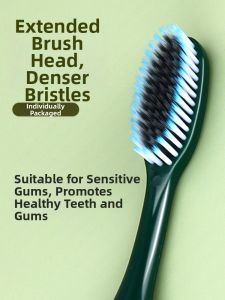 Large Head Soft Bristle Adult Toothbrush