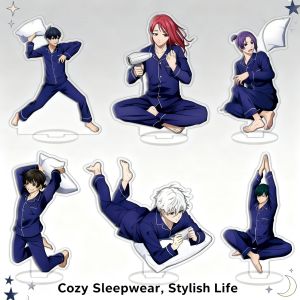 Bandai | Blue Lock Blue Lock Isagi Yoichi Bachira Meguru Acrylic Stand Anime Figures Home Decor Gift
