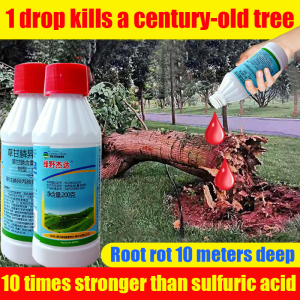 1 bottle kills 100 trees Racun pokok kayu besar 200ml Tree killer Racun pokok paling kuat Super Concentrated Kill big trees weeds bamboo Racun rumput mati akar racun rumput paling kuat cepat mati 除草剂 Grass killer Weed killer