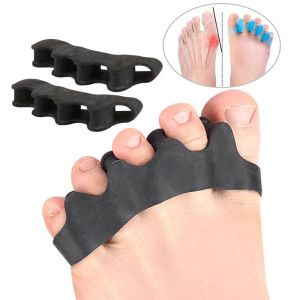 1Pair Silicone Toe Protector Finger Toe Separator Bunion Corrector Foot Stretchers Straightener Protector Pain Relief Foot Care