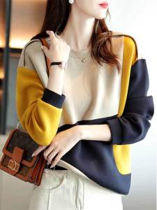 Outlets Discount Store: Women's Round Neck Sweatshirt & Best-Selling European Goods