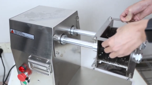 เครื่องหั่นเนื้อ ตัดเนื้อ รุ่น QXA  ตัดสไลด์ ทำ เนื้อแดดเดียว เนื้อสไลด์ สไลด์ผัก สไลด์ผลไม้ ฯลฯ