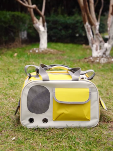 Pet Carrier Bag Portable Foldable Pet Bag Backpack Cat Travel Bag Beg Kucing Breathable Large Beg