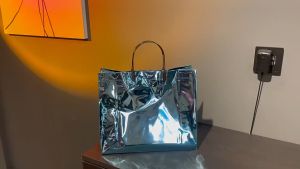 TOTE BAG HAMPERS METALIC DOFF / TOTE BAG HAMPERS HOLOGRAM