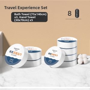 Thickened Large Cotton Travel Towel Individual Packaging