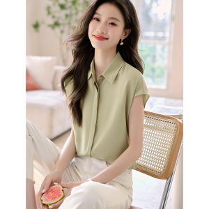 MOHANYIMEI | Sleeveless Elegant Summer Shirt