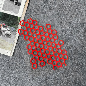 Honeycomb Reflective Stickers DIY Motorcycle Decals Bicycle and Car Modification Vinyl Accessories