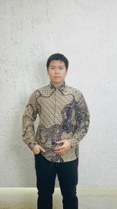 Lausboutique-Kemeja Pria Long Sleeve-Slim Fit-Seri Tjokro