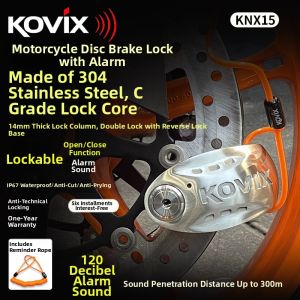 Kovix | Smart Alarm Anti-theft Disk Lock
