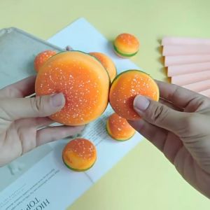 [SIZE LỚN] Đồ chơi squishy bánh mỳ hamburger dẻo mochi kéo dài bóp xả stress giảm căng thẳng đồ chơi cho bé từ 1 tuổi