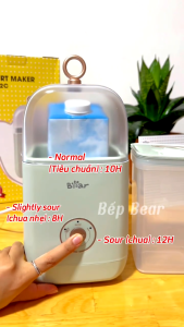 Máy làm sữa chua Bear lên men tự động 3 chế độ máy ủ sữa chua tự động sữa chua úp dẻo tại nhà có bảo hành 1L SB-SC12C