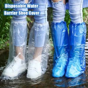 2Pcs Waterproof Rainproof Foot Overshoes & Disposable Raincoat: Ultimate Protection