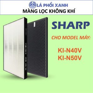 Màng lọc không khí sharp KI-N40V KI-N50V Màng lọc hepa Màng lọc than hoạt tính