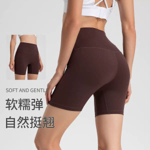 High Quality Sports Shorts Womens Running Yoga Pants Quick Dry Fitness Running Sports Shorts Ultra Stretch Breathable Nylon