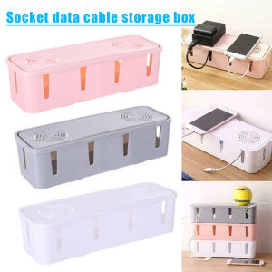 Cable Storage Box Case Wire Cable Box Dust-proof Power Strip Wire Case Safety Storage Organizer Home