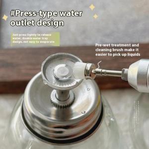 Refillable Glass Nail Polish Remover Bottle Empty Liquid Press Pump Dispenser Manicure Makeup Tool