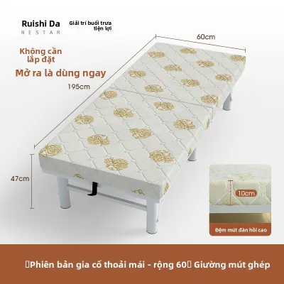 RESTAR | Giường Gấp Đỡ Dành Cho Người Lớn và Trẻ Em Mở Rộng Sử Dụng