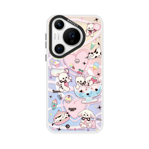 Asina | เคสโทรศัพท์ Huawei Pura80 แบบนิ่มพร้อมขาตั้งดูดซับแม่เหล็กแบบเต็มจอสำหรับ P60 P70 P80 P90 P100 ดีไซน์น่ารักและหรูหรา