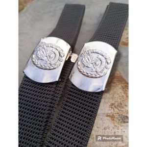 ikat pinggang sabuk linmas silver
