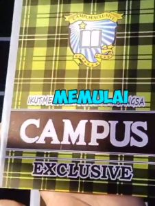 1 Pack 10 Pcs Buku Tulis Besar Campus 38 Lembar ukuran kuarto kecil exclusive TOKO QIRTOS