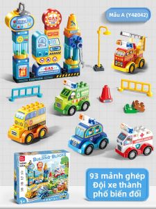 FEELO | Bộ Lắp Ráp Xe Biến Hình Robot & Xe Đa Năng 